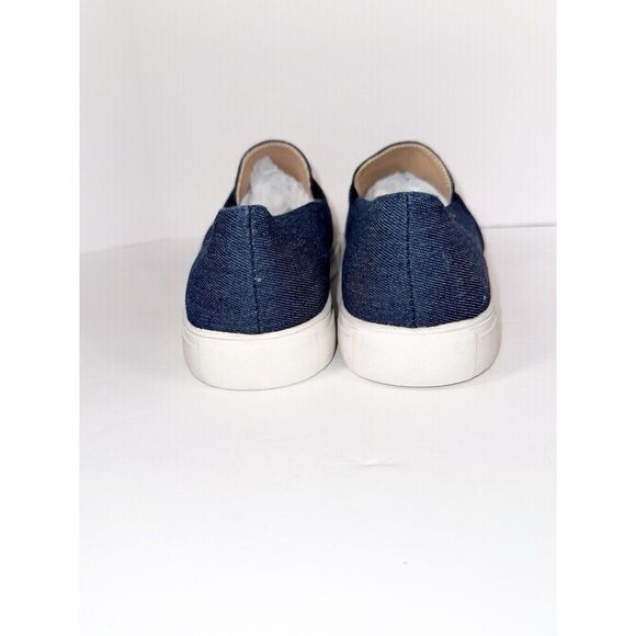 Denim Loafers Womens Blue Jean Sneaker Boat Shoe USA Nautical Slip On 40/9-9.5 - Picture 14 of 16